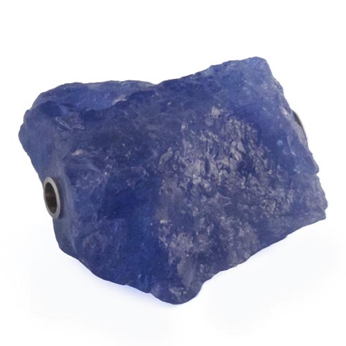 Rough tanzanite nugget clasp - large