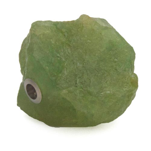 Tsavorite garnet nugget clasp for interchangeable necklace system