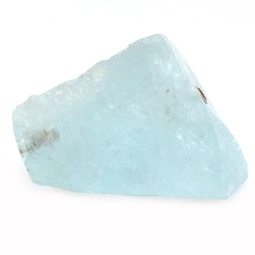 Large aquamarine nugget clasp