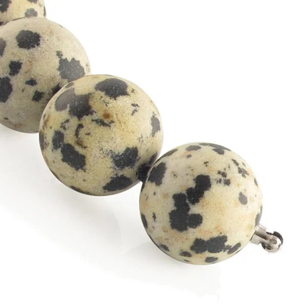 Dalmation jasper interchangeable necklace