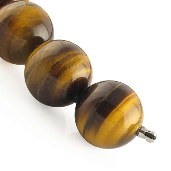 Tiger's-eye necklace - 14mm