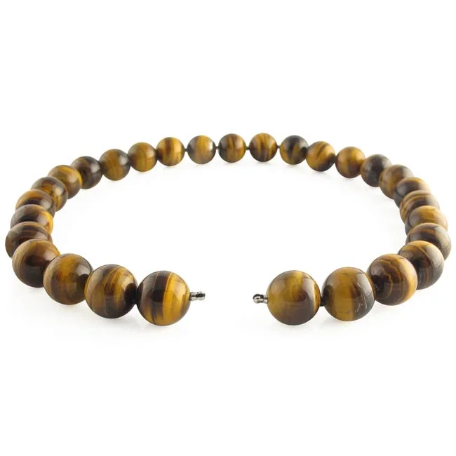 Interchangeable tigers eye necklace
