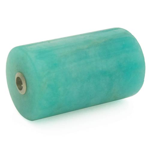 Amazonite cylinder clasp