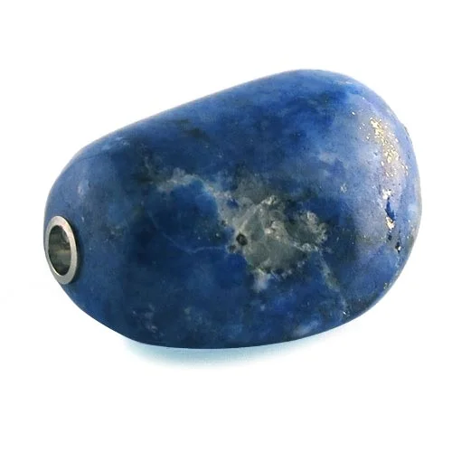  Lapis lazuli pebble clasp