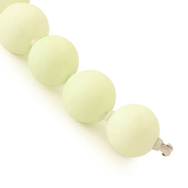 Lemon chrysoprase necklace interchangeable bead