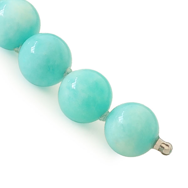 Amazonite neckace | Statement Necklace | Clasped
