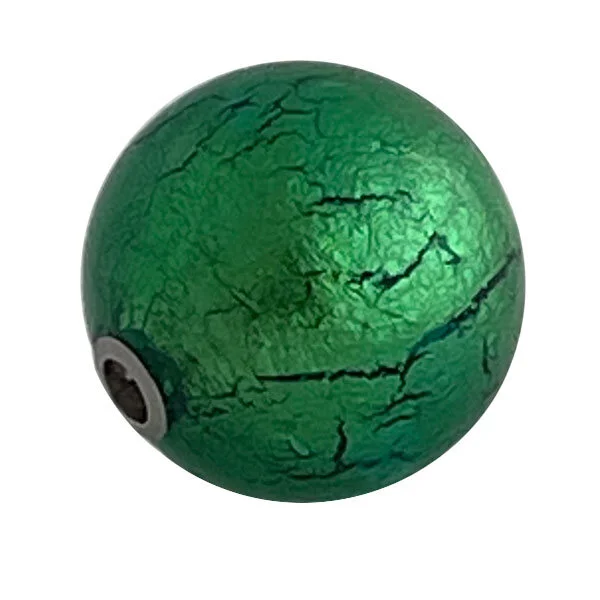 Green Murano glass clasp