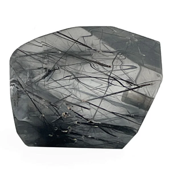 Tourmalinated quartz clasp with Nittel's interchangeable system