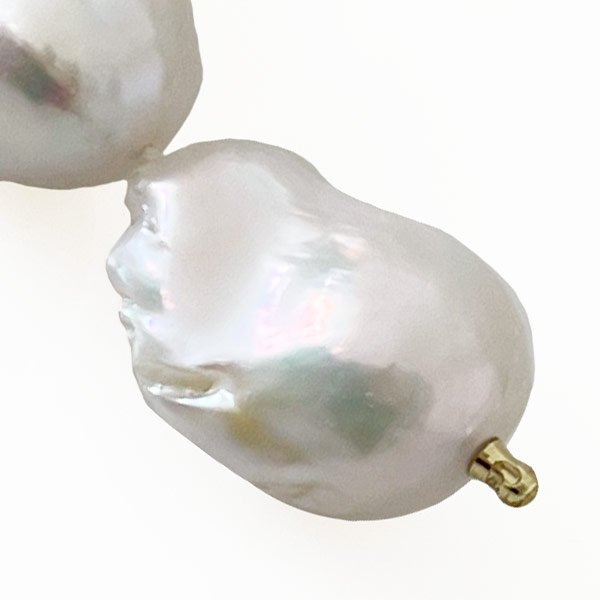 Keshi pearl necklace