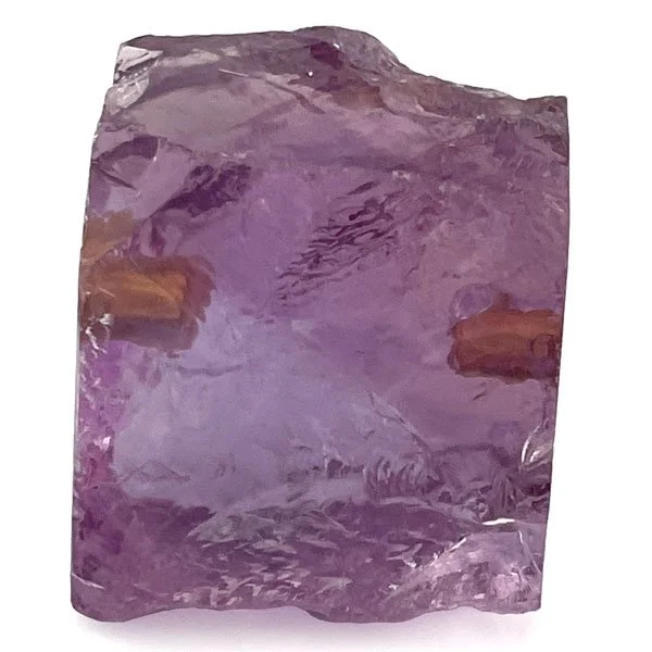 Large purple amethyst clasp for interchangeable necklace system