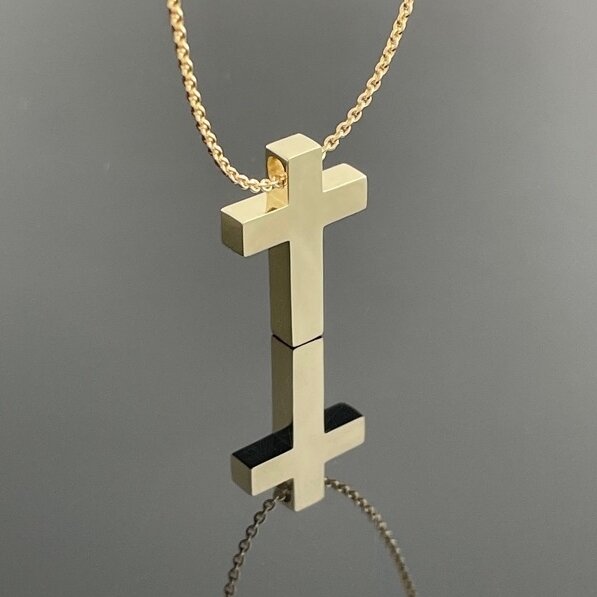 It's only taken me a decade, but I've finally come up with a little cross for the three Cs.  Available in both silver and gold if you're on the look out for a Christening, Communion and Confirmation gift!⁠
⁠
Follow link in bio for more info and prici