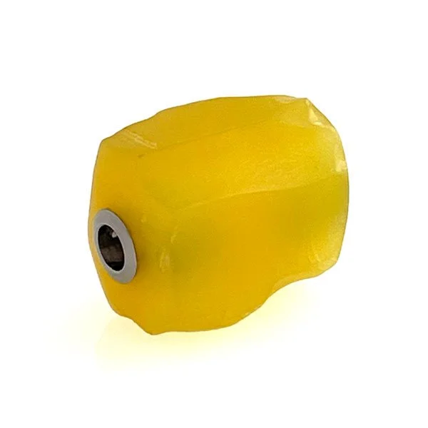 Yellow agate nugget feature clasp - part of Clasped's range of interchangeable necklaces