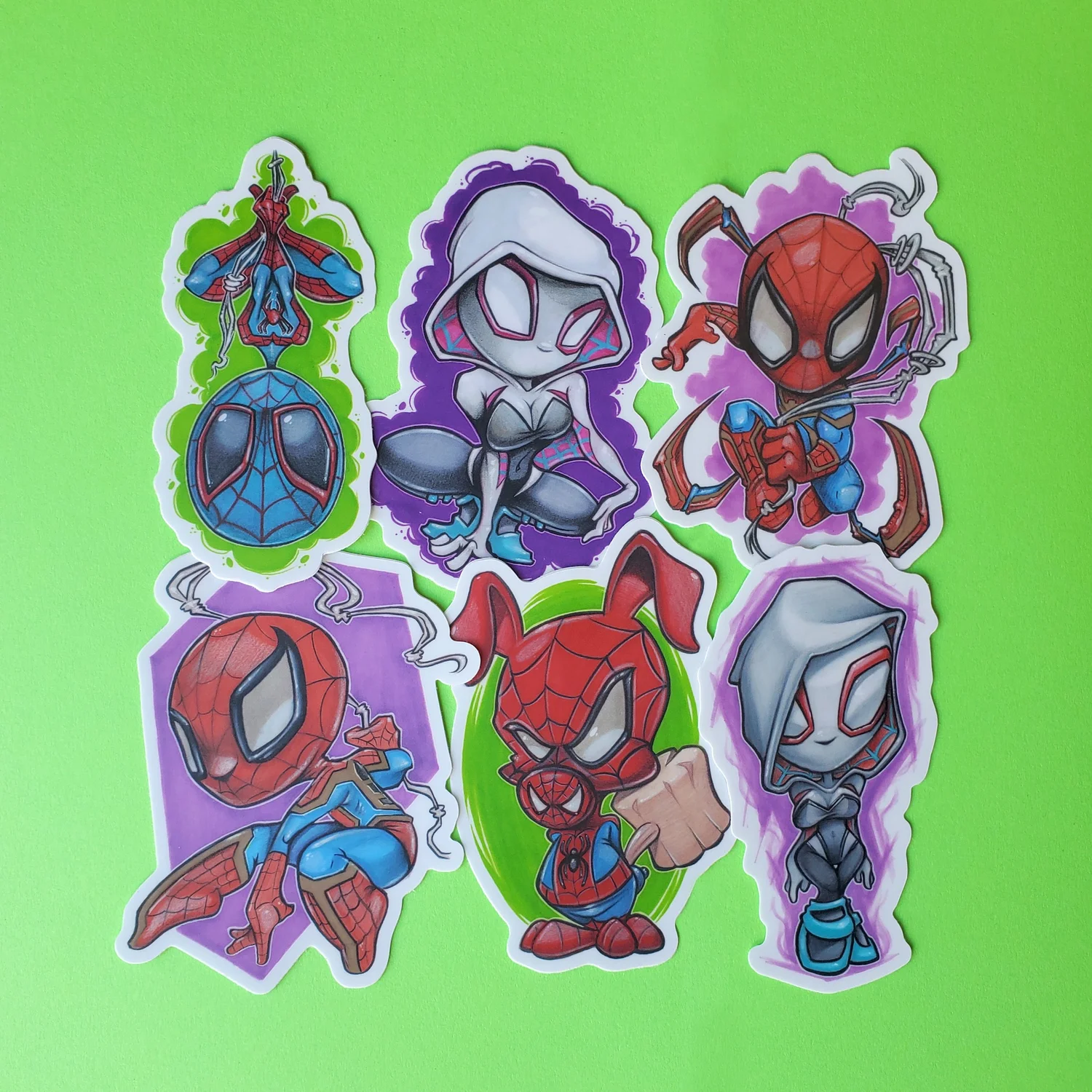 Spiderman Chibi Sticker