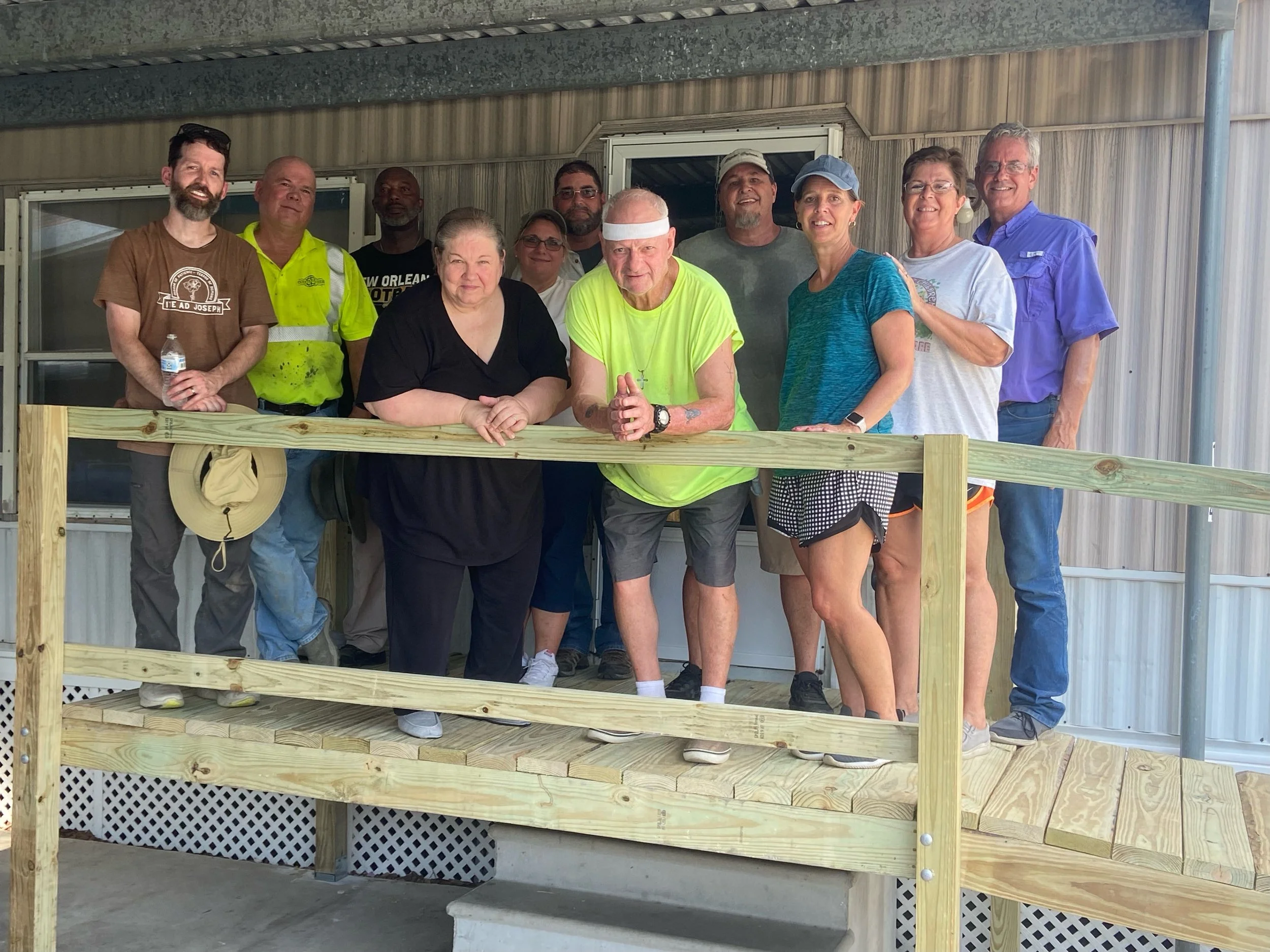 Men Discerning Call to the Permanent Diaconate Build the Kingdom through Building Wheelchair Ramps. Local Church Parish Sponsors the Materials!&nbsp;