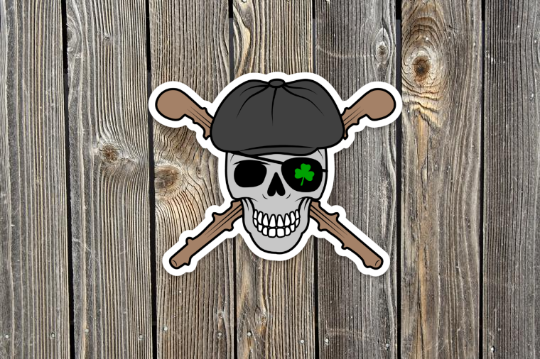 The Blackthorn Pirate (Sticker) — SCALLY-WAGS