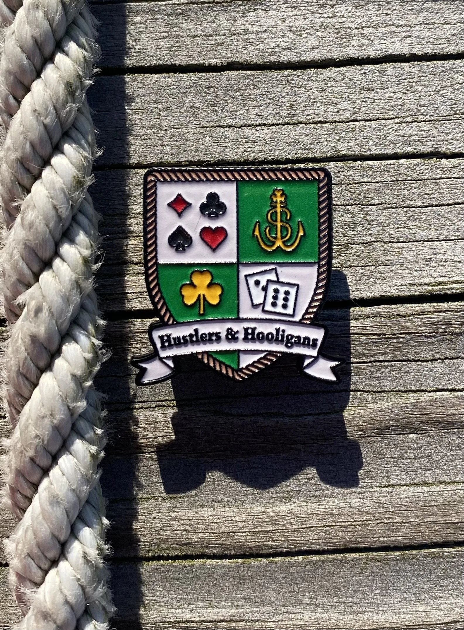 Cap/Lapel Pin (The Hooligan)