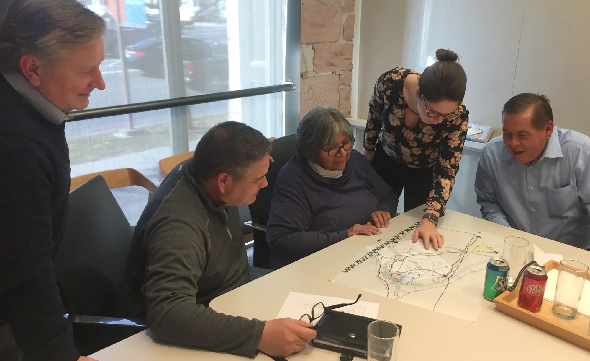 Visioning meeting at GSBS Architects