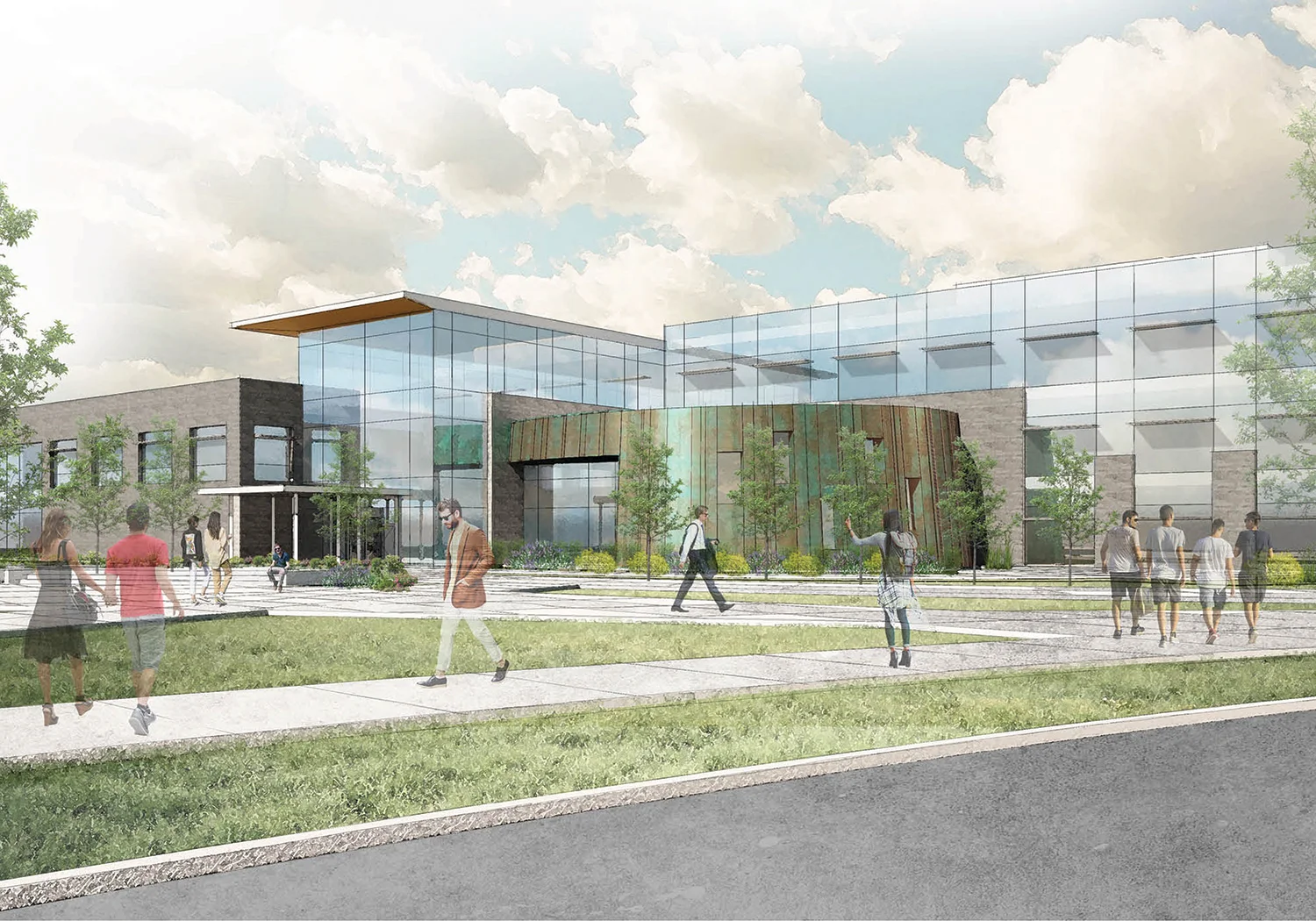 Murray City Hall Rendering