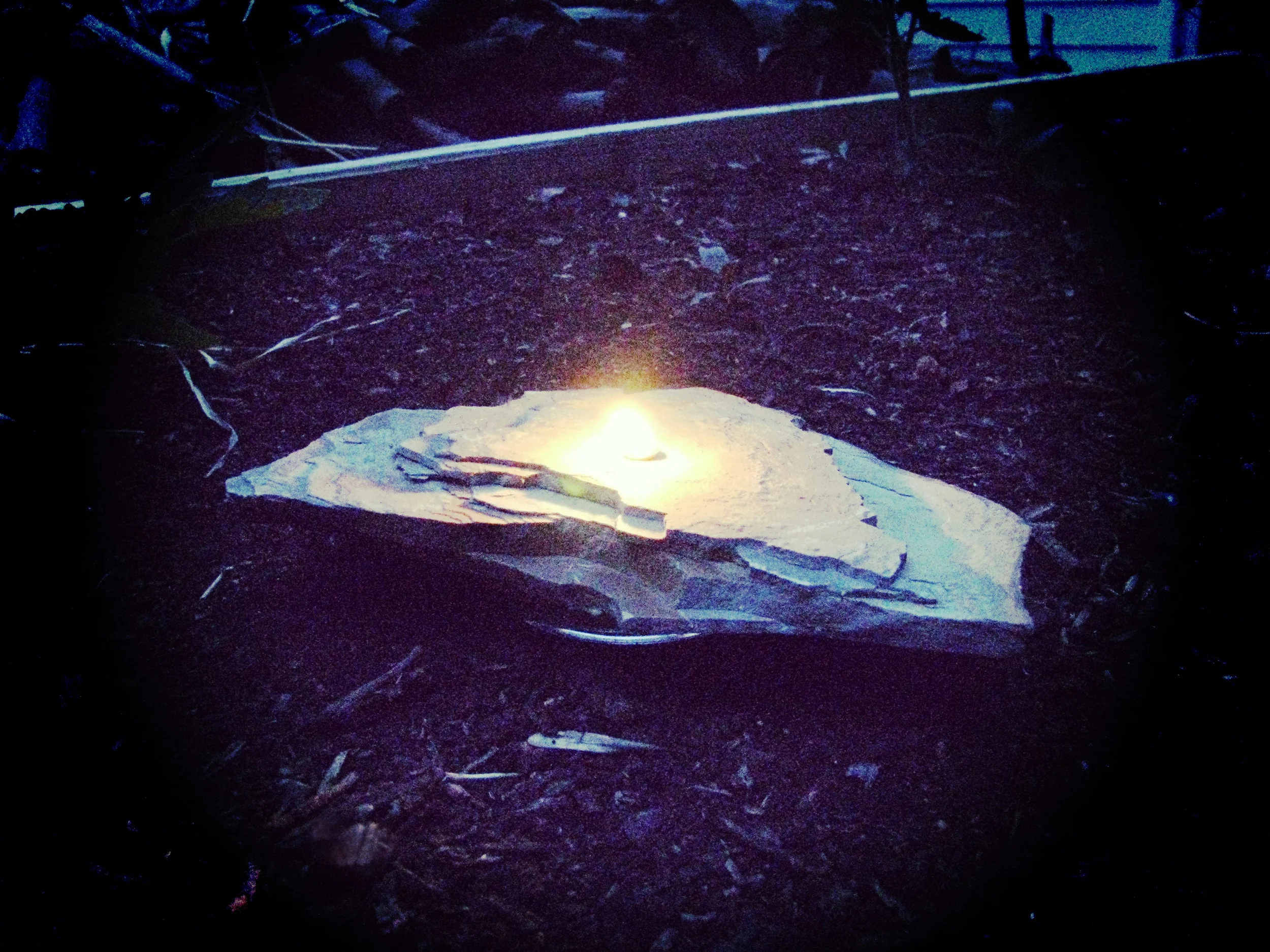 lighting up the night