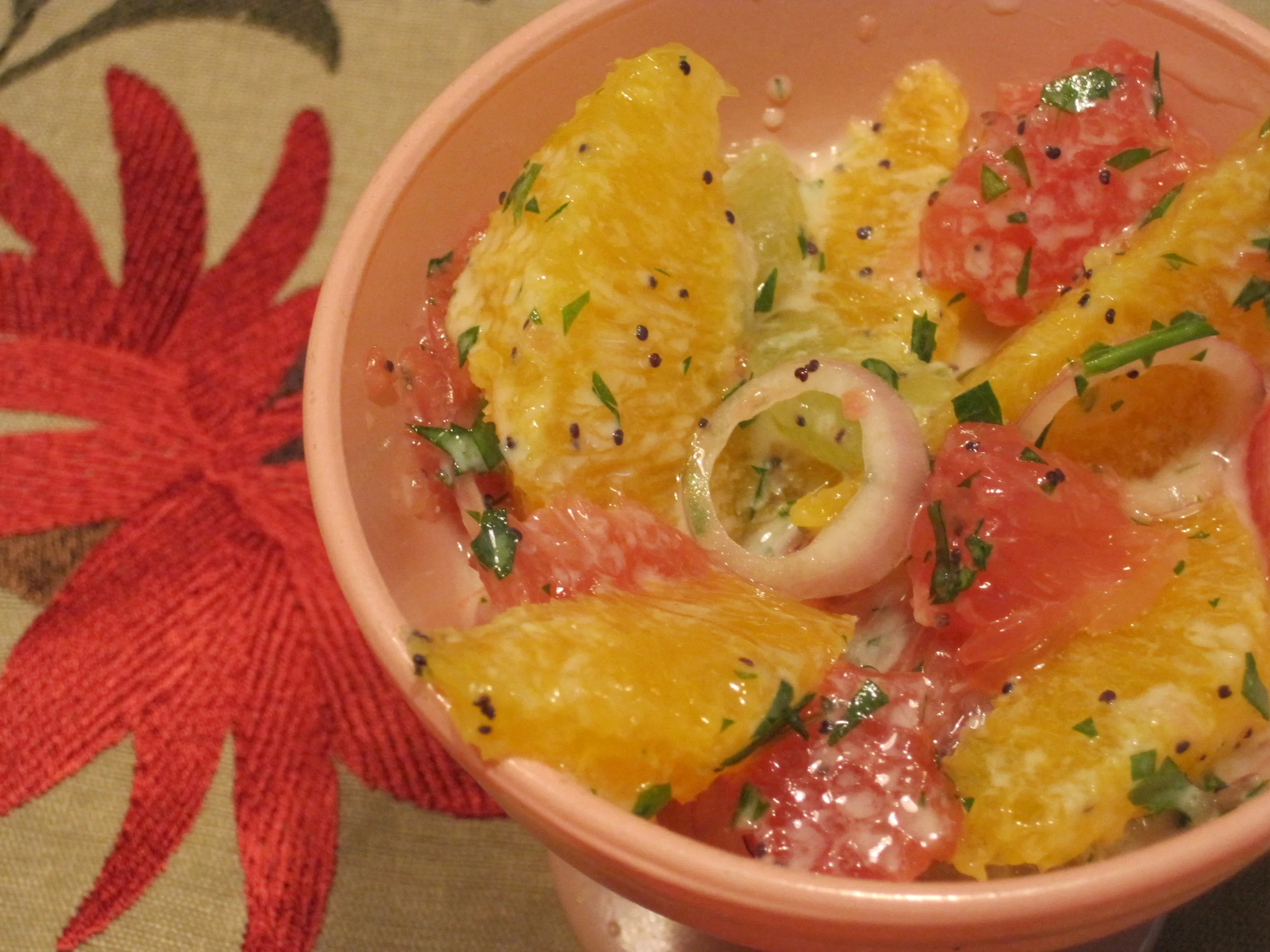 Citrus and Creamy Winter Salad