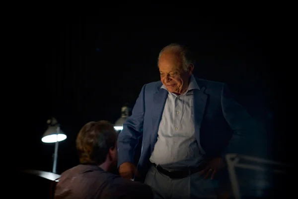 Me in the pit with Maestro Maazel, sharing a musical joke. Valencia, Spain.