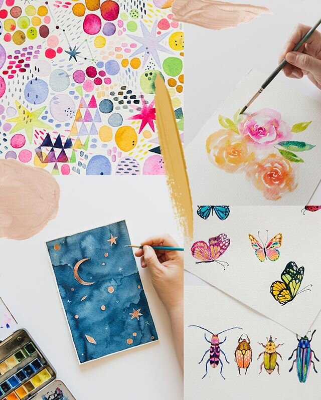 I just heard great news from my publisher! 📚🌈✨ &ldquo;Creative Watercolor&rdquo; has been selected by @amazon to be a Kindle Deal for the entire month of May 😱 this means that for the rest of the month you will be able to purchase the kindle versi