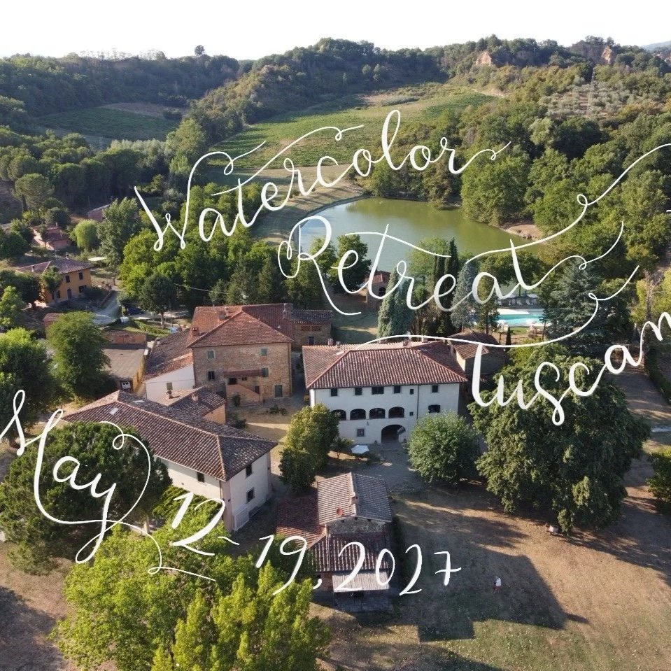 Tuscany Watercolor Retreat 2027