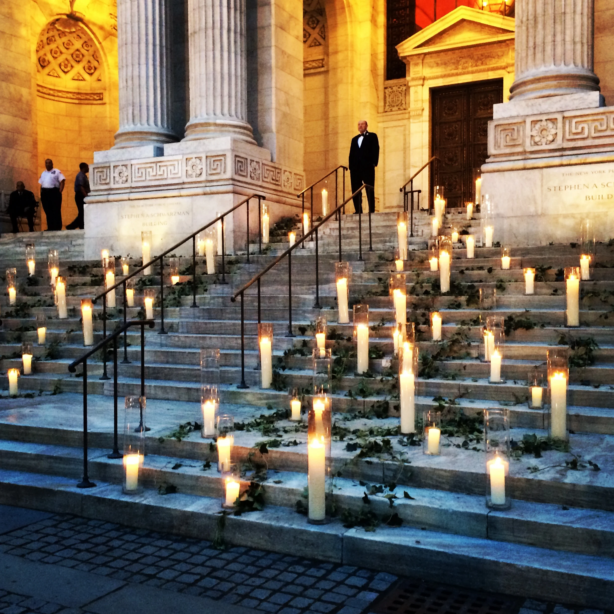 Party at the NY Public Library. NYC