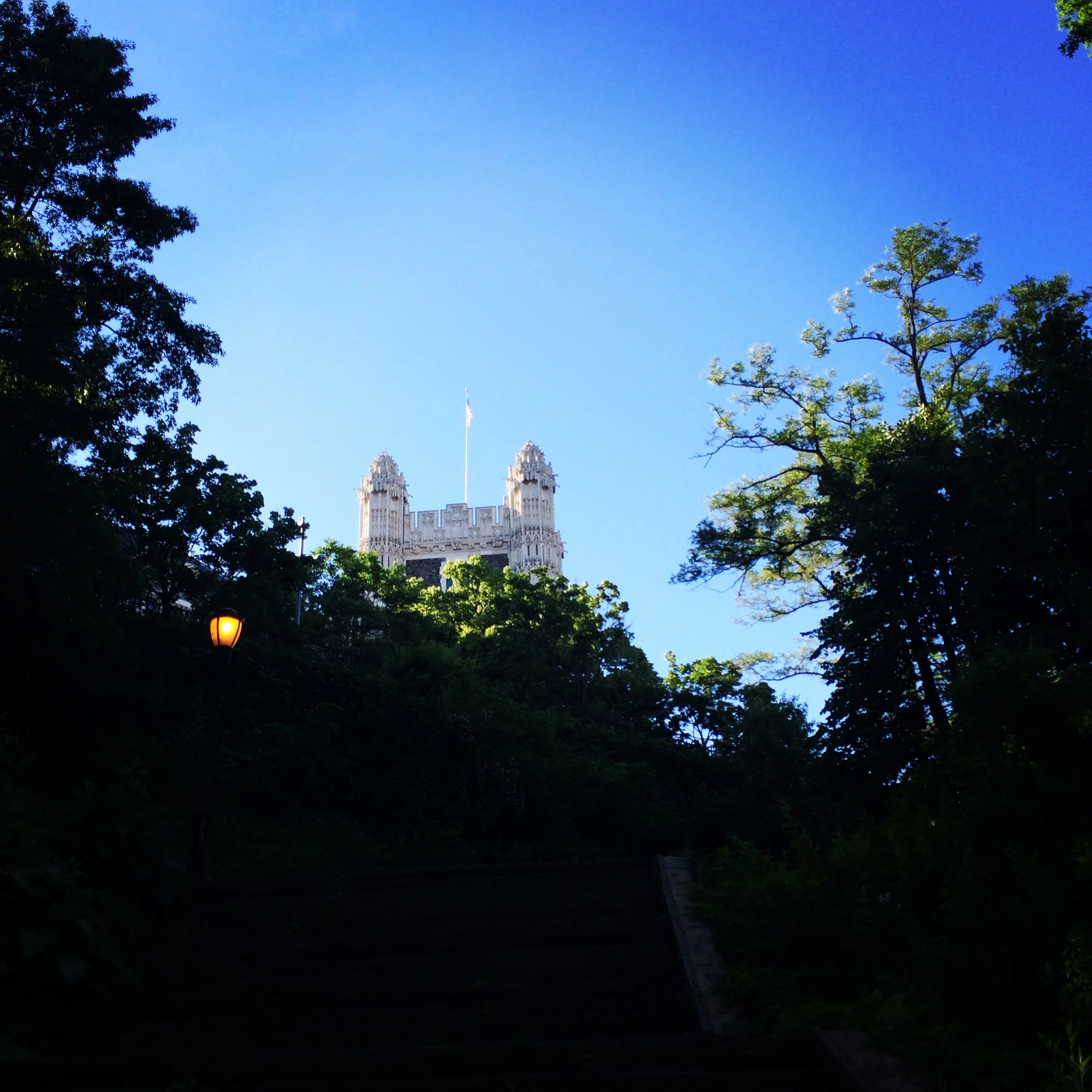 City College from the east. NYC