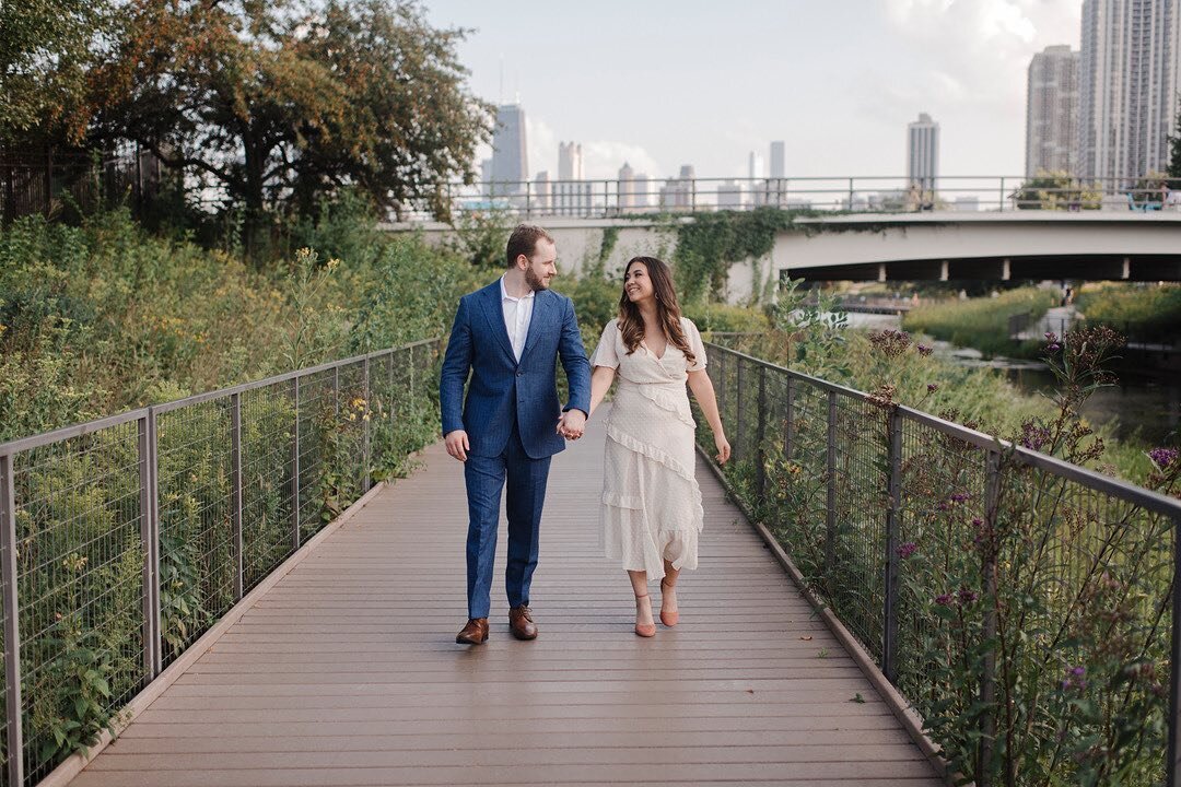 Excited to be heading back to Chicago in a few days to photograph and film Jess and Shaun's wedding! Their gorgeous summer engagement session will always be one of my favorites.