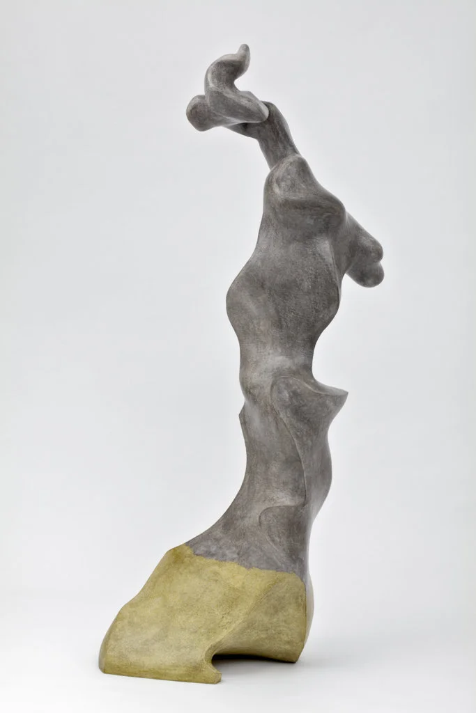 Untitled 2017, Newspaper, leaflets, inorganic household waste, votive candle residue. 159 x 55 x 31 cm. Private collection. Photo: W. Vermaase.