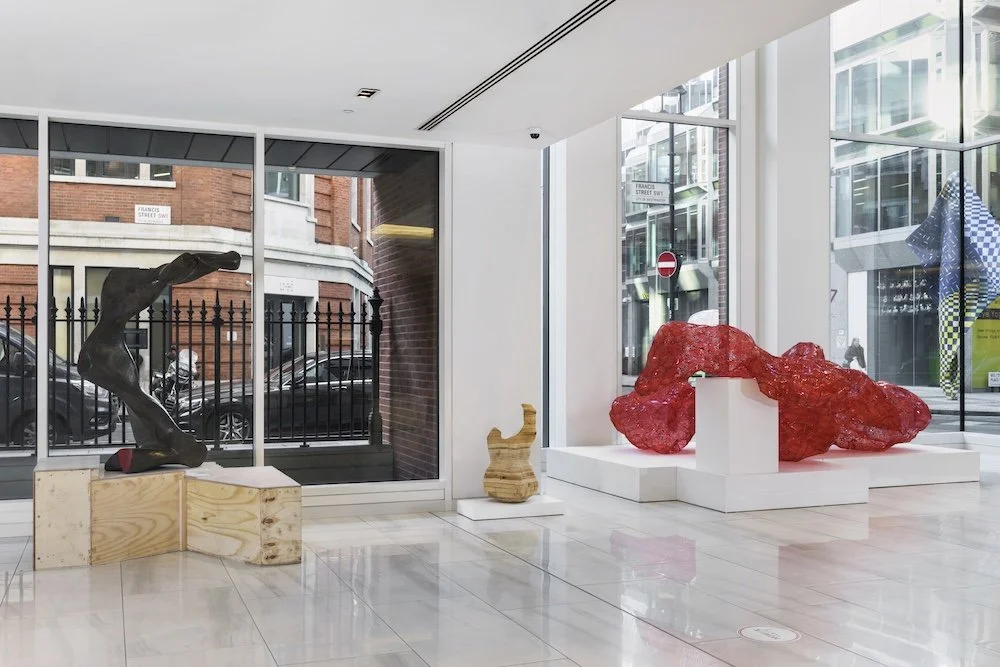 A Waking Dream @ HS Projects London (GB), 2022. Duo exhibition with Tantiana Wolska (PL/B). Endorsed by Embassy of the Kingdom of the Netherland in London. Photo: Thierry Bal