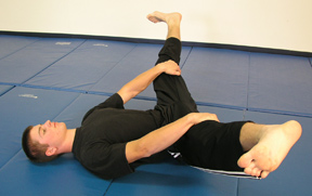 Exercise #4: Split your legs while lying on your back