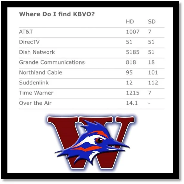 Westlake Football on KBVO-TV