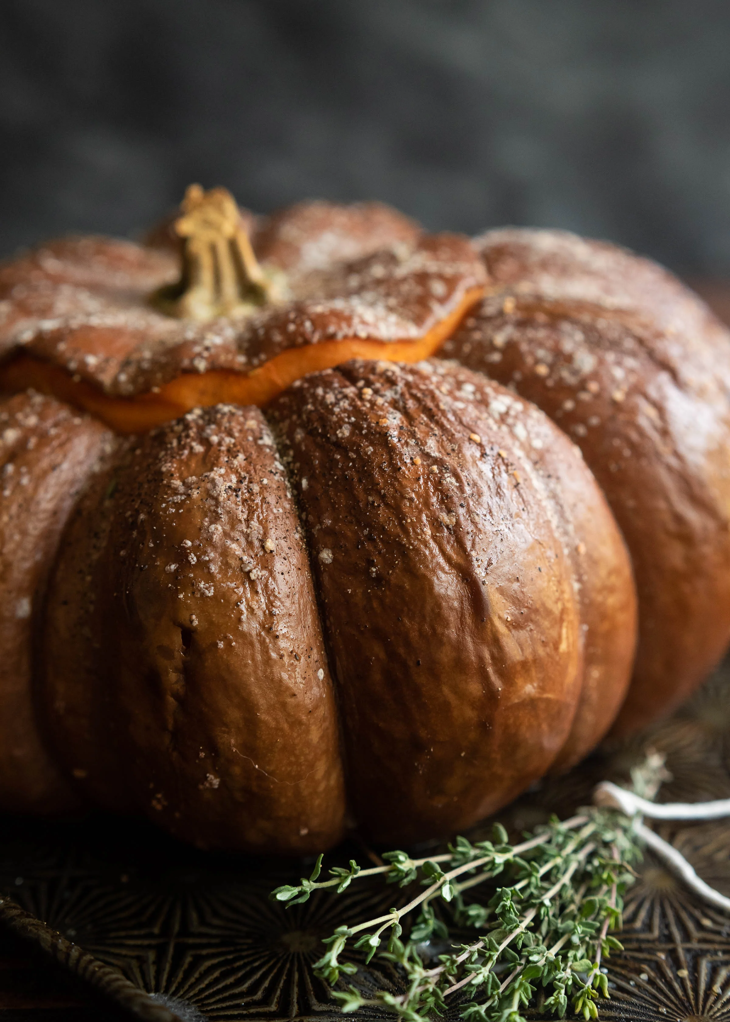 Stuffed + Roasted Pumpkin