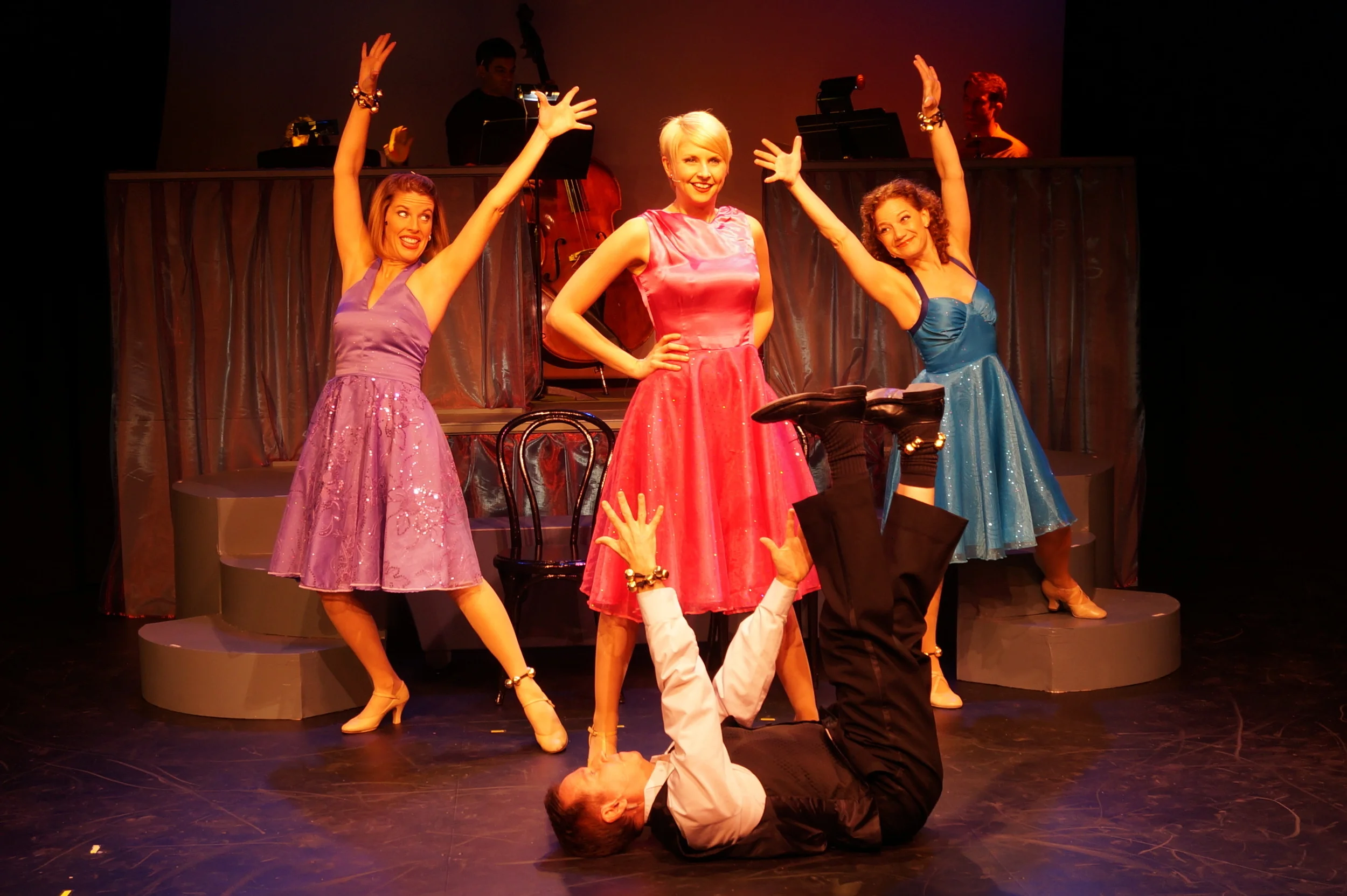  (Clockwise from left:) Trisha Rapier, Melissa Carlile-Price, Kathy Calahan and Eric Scott Kincaid 