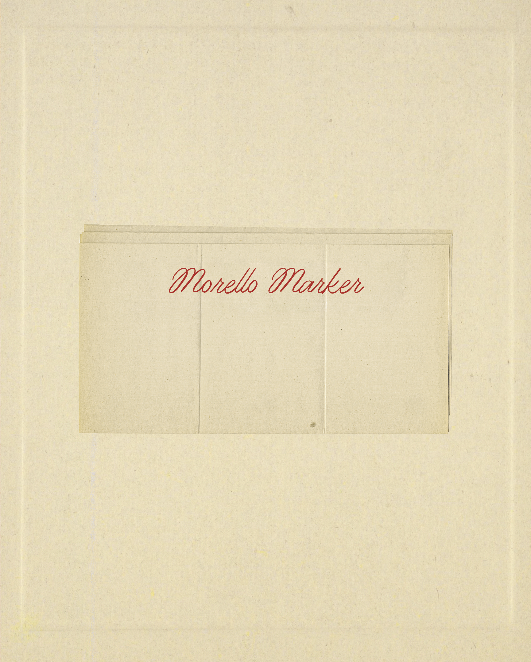 OCM × ReciMe (Morello Marker with Accents)