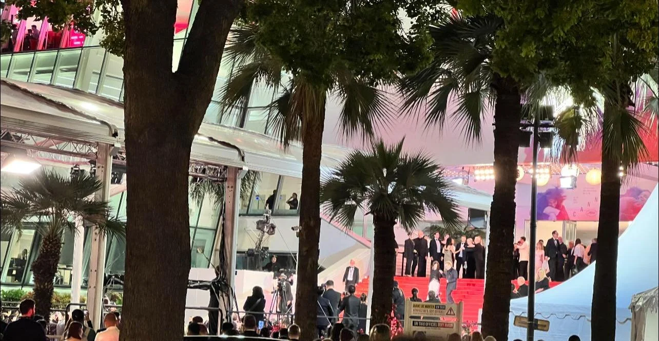 Everyone say hi to Bono! #u2 #bonofilm #marchedufilm #cannesfilmfestival I hear the film is good!