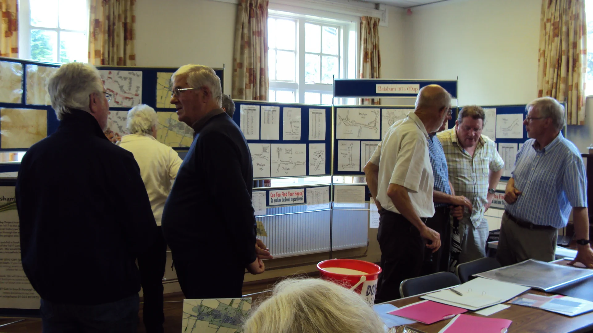 We also displayed the 1874 map