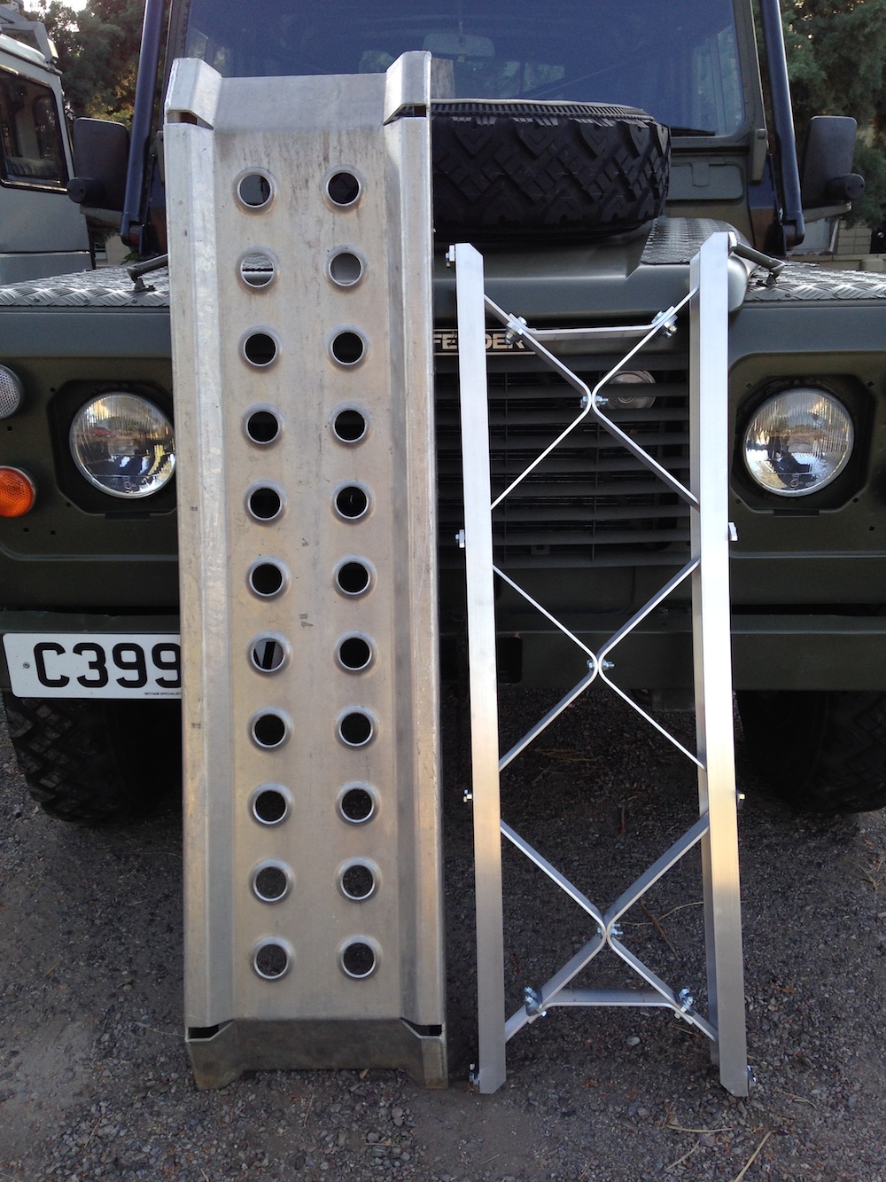 Mantec on the left, Crux on the right