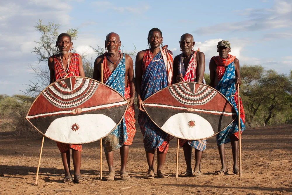 Blood & Leather: Saving the art of the Maasai war shield