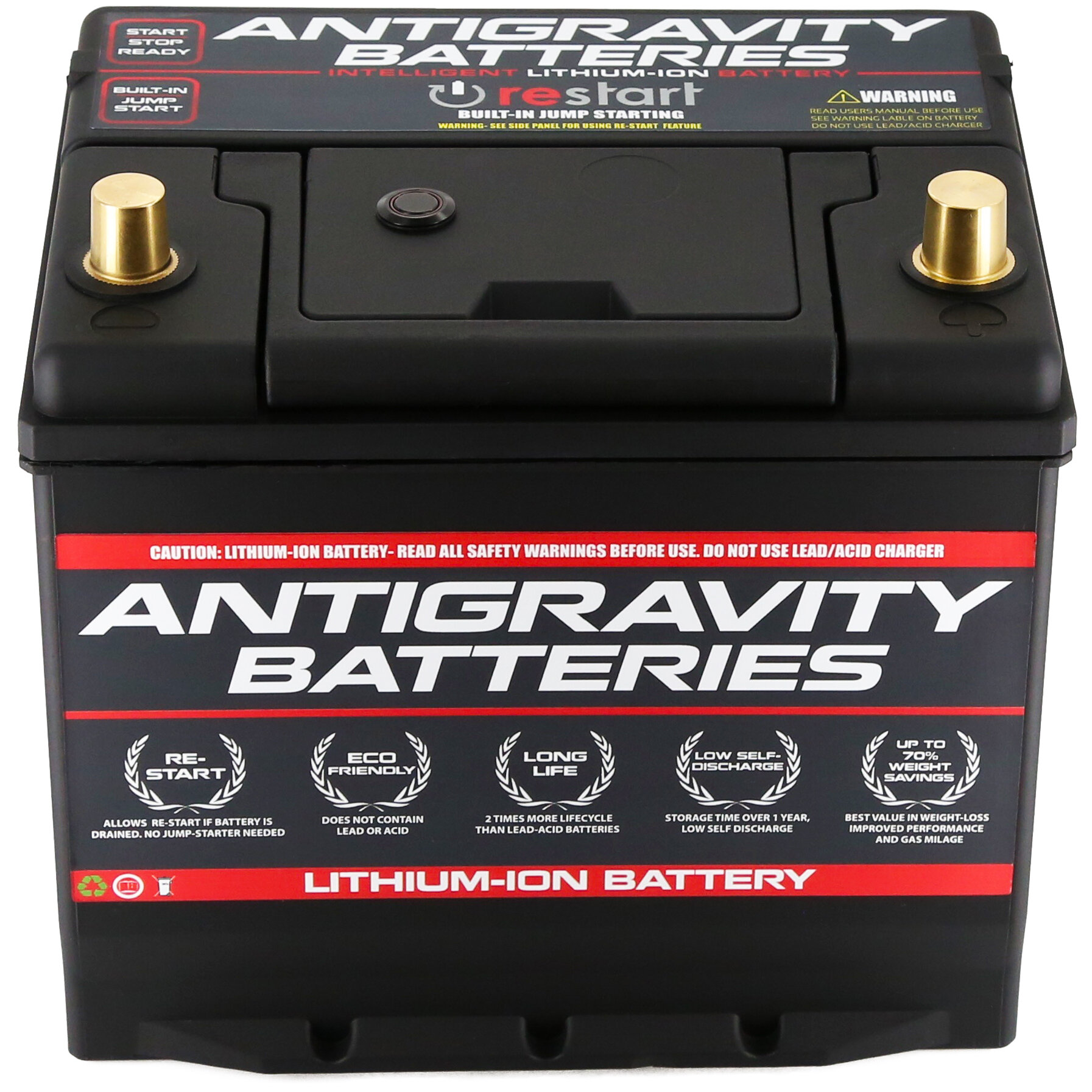 W battery. Antigravity Batteries 59467. Left positive Battery.