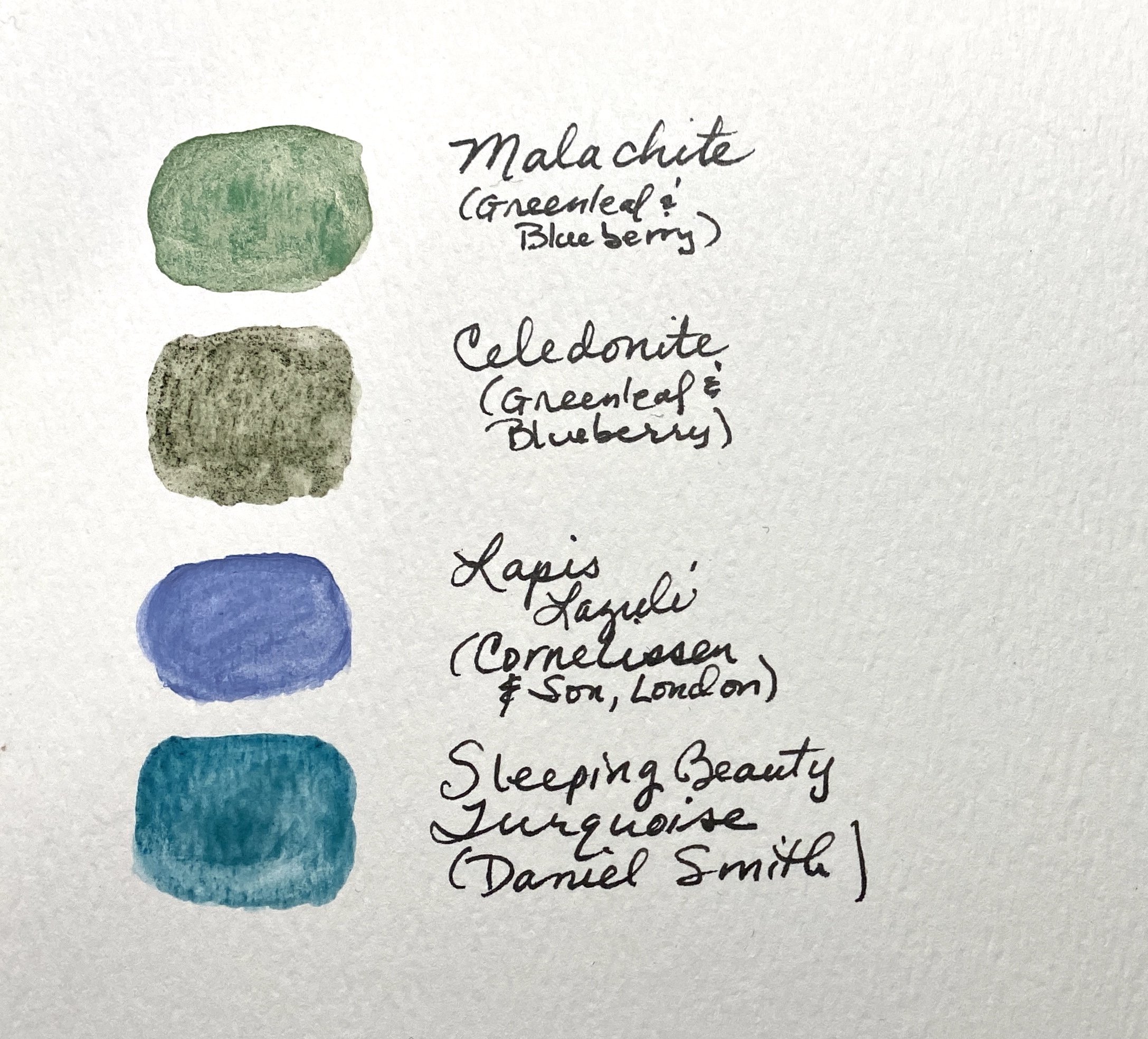 Natural earth pigment paints