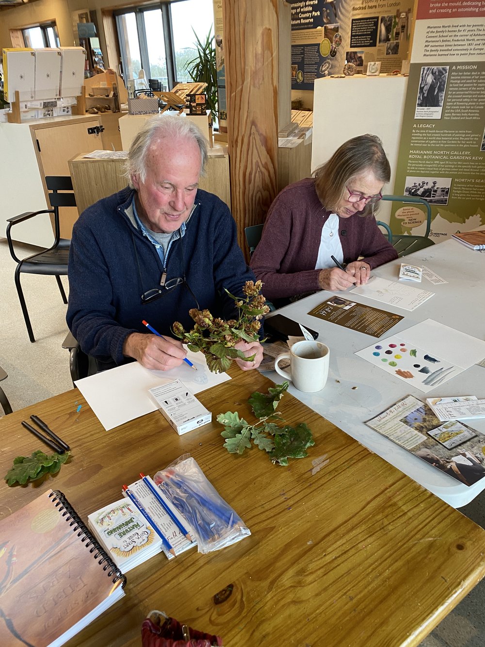 Fairlight nature journaling class.