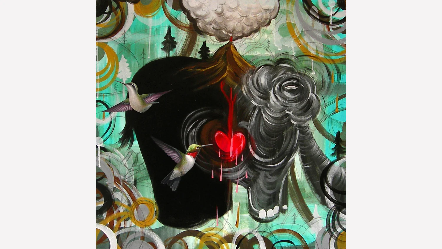 Source Material (w Mike Gallegos), acrylic