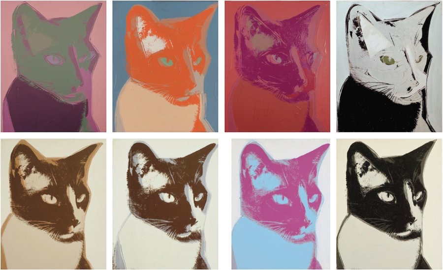 Paintings by Andy Warhol
