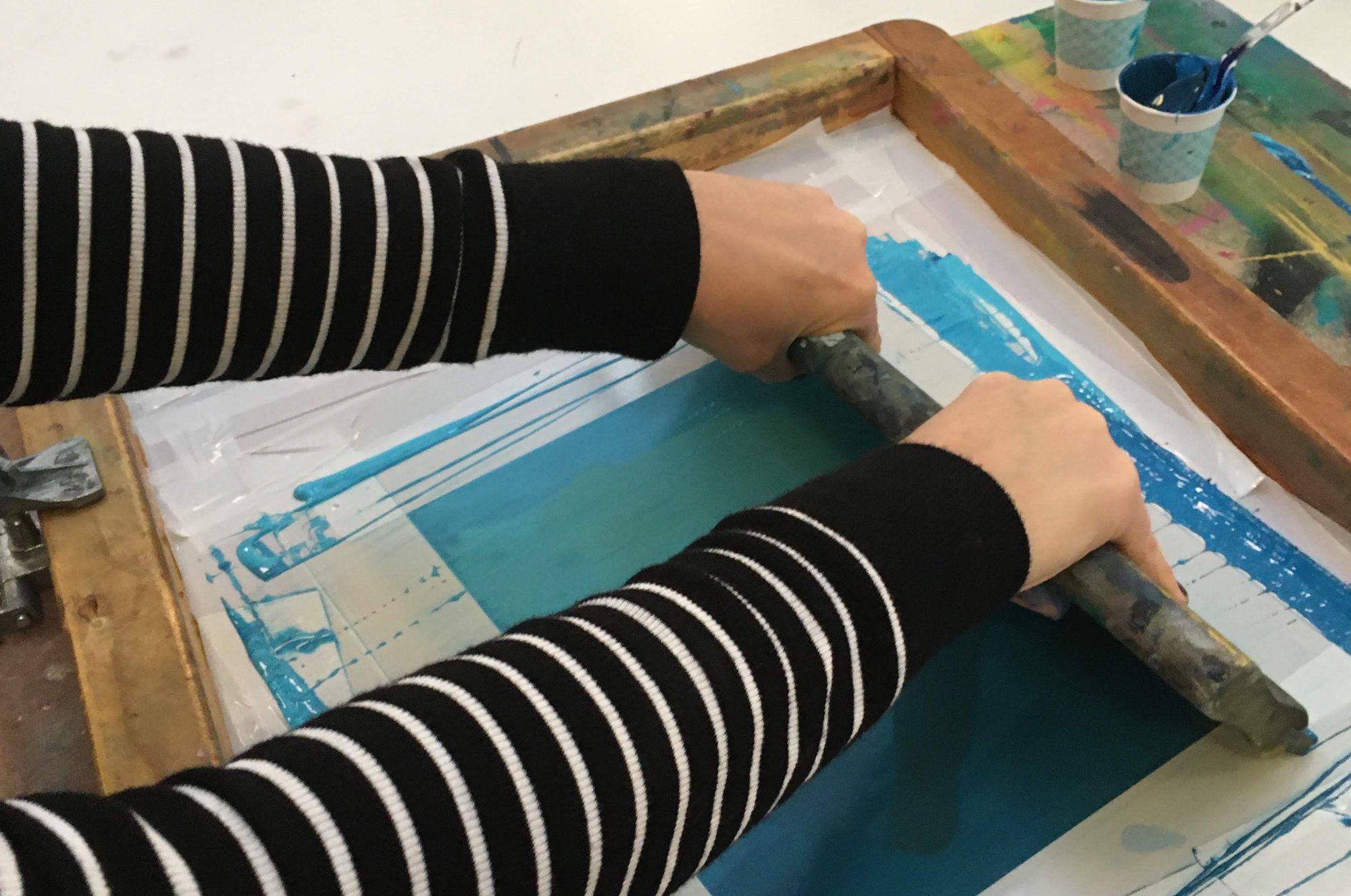 8-week Screen Printing, Week 1