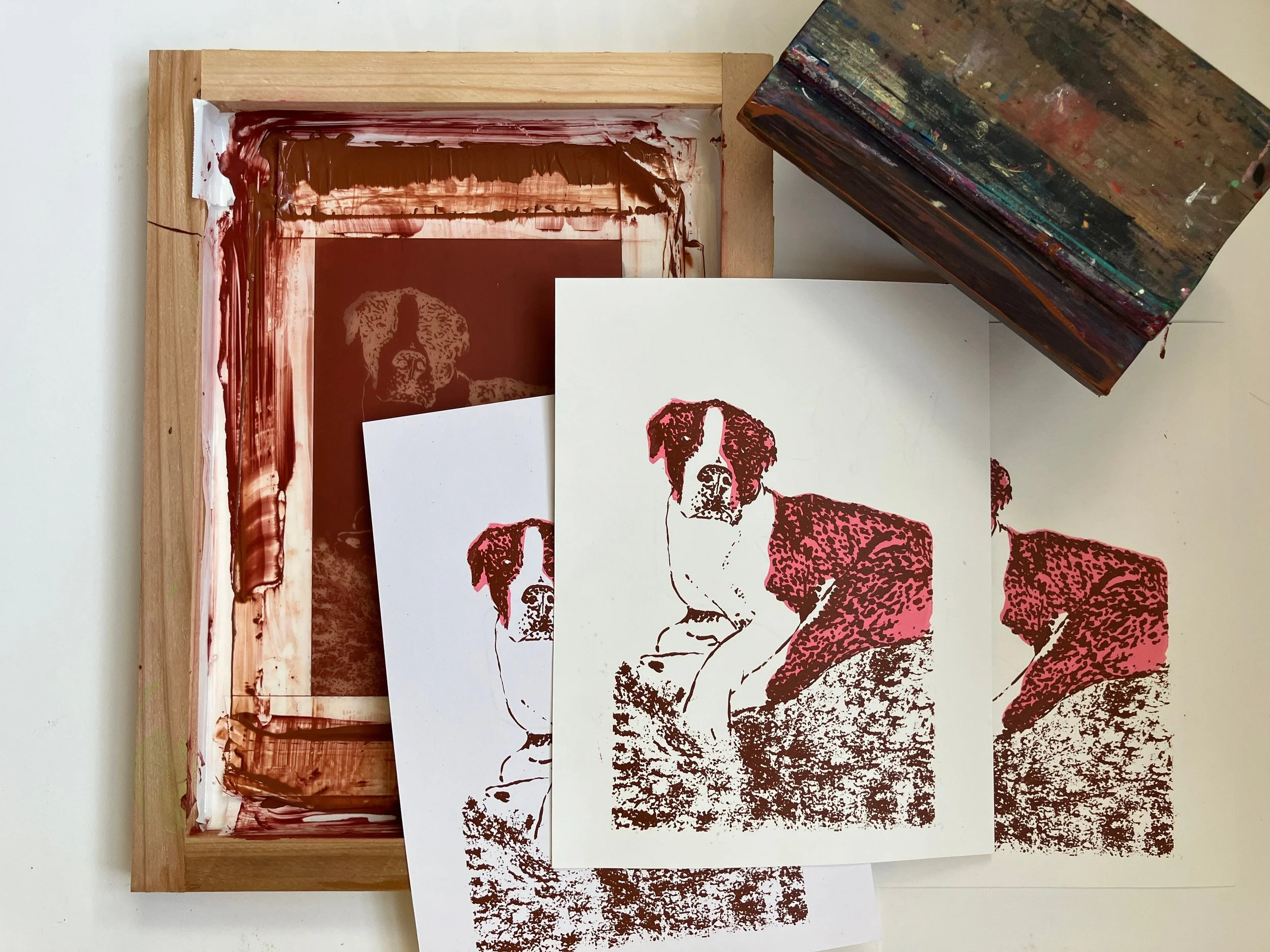 Simple Screen Printing: Layers, Lines &amp; Color