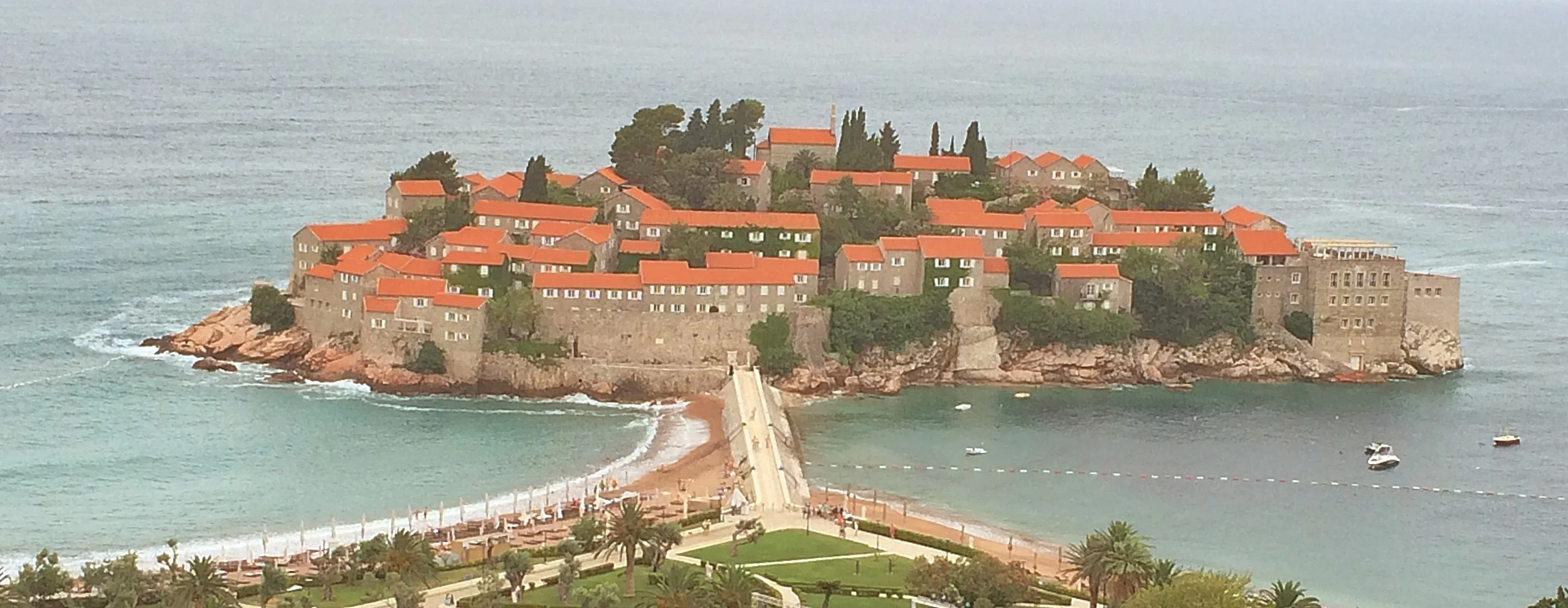 Enjoy this photo of a pretty town, it is the last photo of a nice town until Greece...