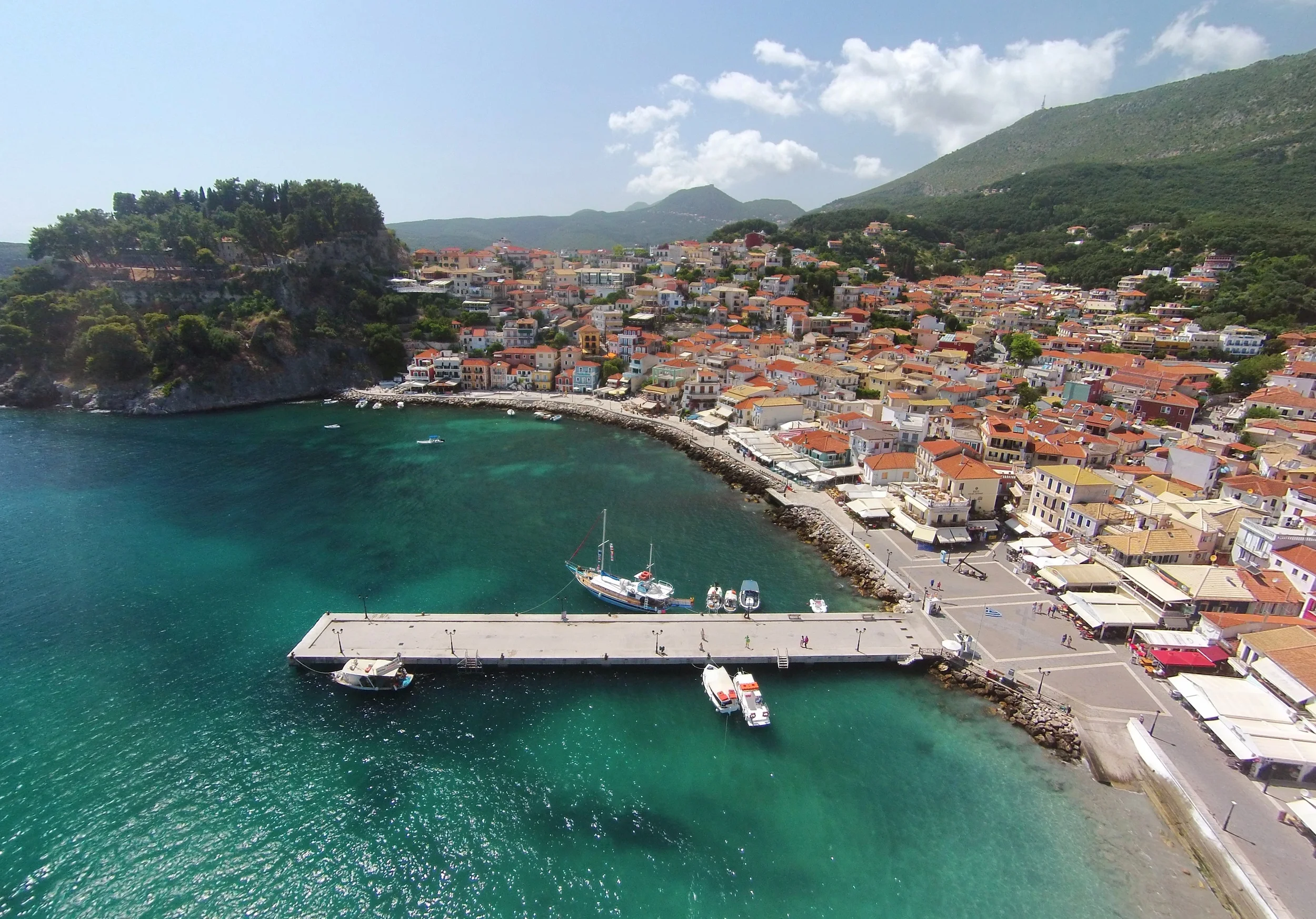 The northern bay of Parga